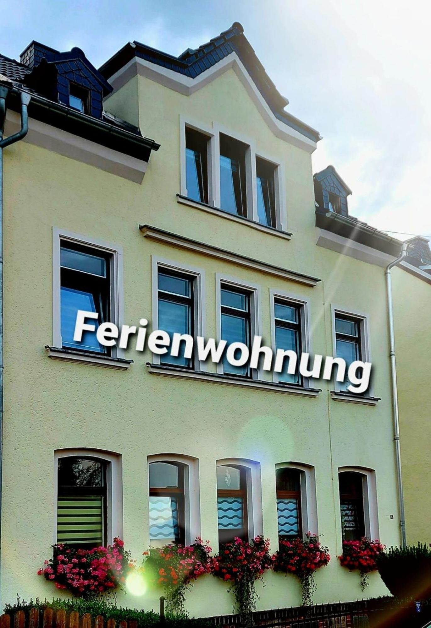 Ferienwohnung "Blick Mylau" - Naehe Freizeitpark Plohn & Weltgroesster Ziegelsteinbruecke Reichenbach im Vogtland Zewnętrze zdjęcie